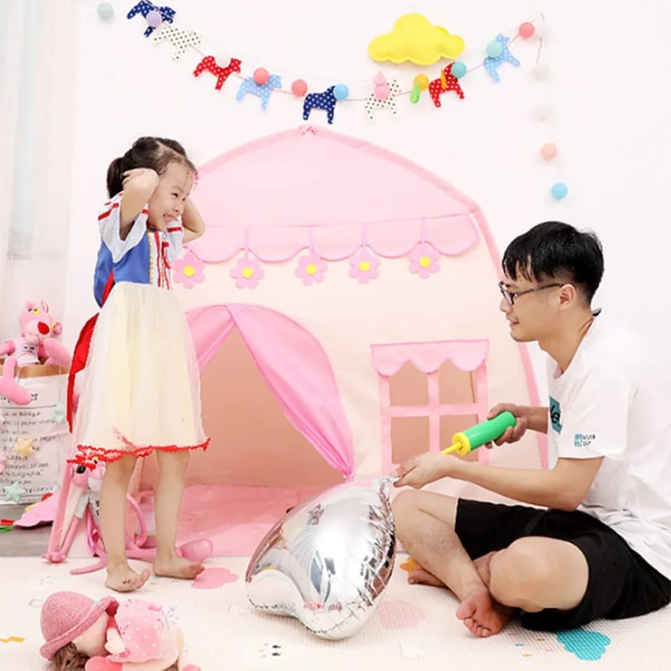 Casita de juegos plegable para niños
